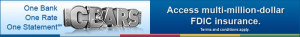 CDARS - One Bank, One Rate, One Statement. Access multi-million-dollar FDIC insurance. Terms and conditions apply.